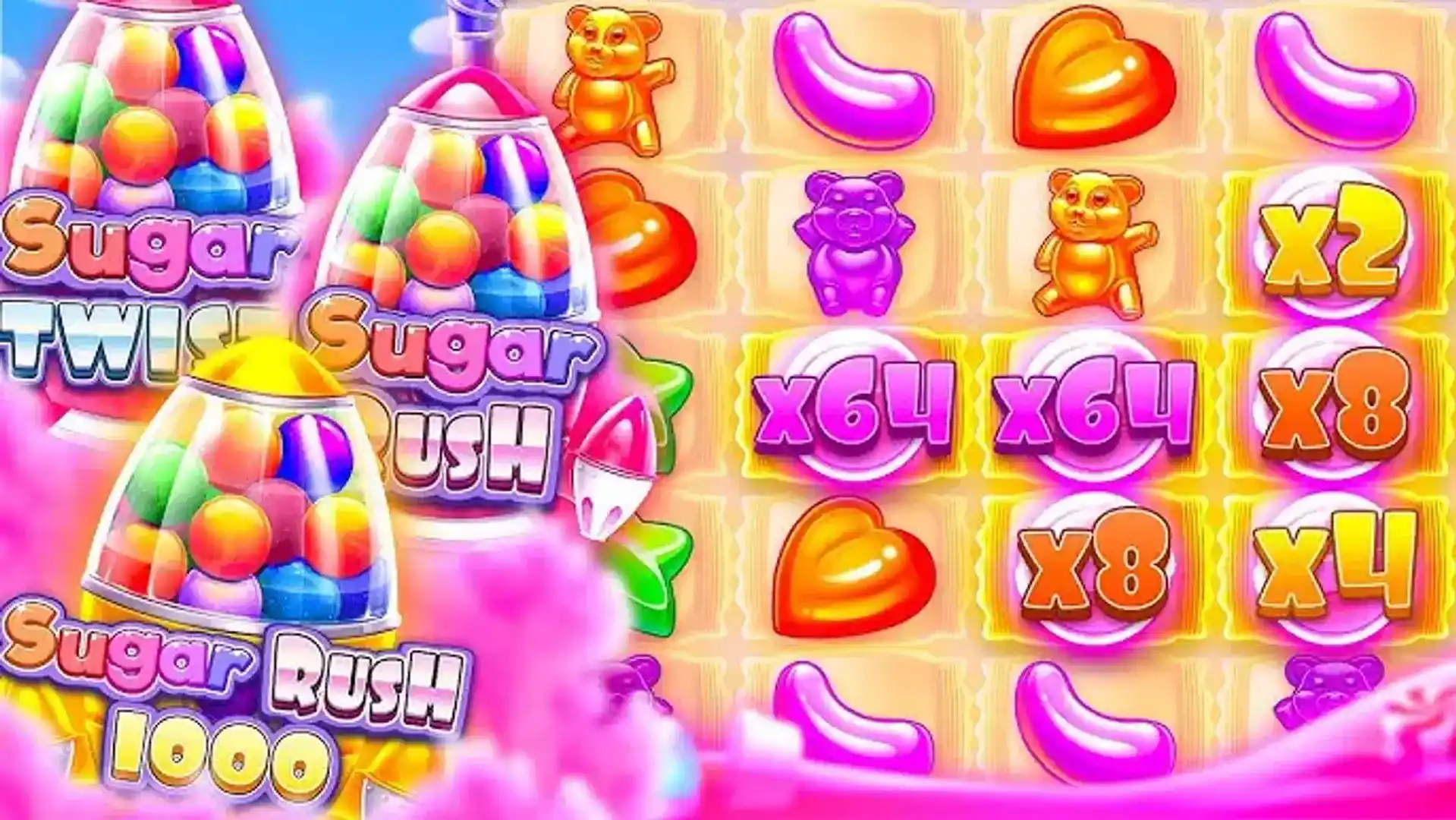 Слот Sugar Rush в казино Фавбет